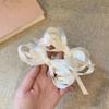 Korean Bow Streamer Hair Ring Women's Fashion Simple and Versatile Scrunchie Outdoor Hair Accessories