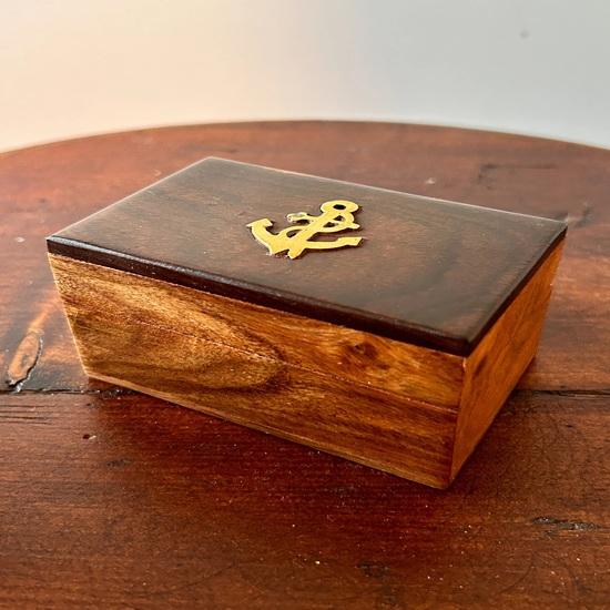 Victorian Nautical Style Brass Leather 15.24 Cm Telescope with Wooden Box Birthday Gift, Christmas, New Year Gift, Home Office