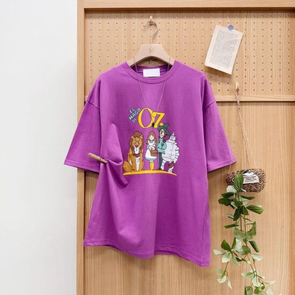 Mizqz Unisex Box FiT ShorT Sleeve T shirT Wizard Of Oz 3