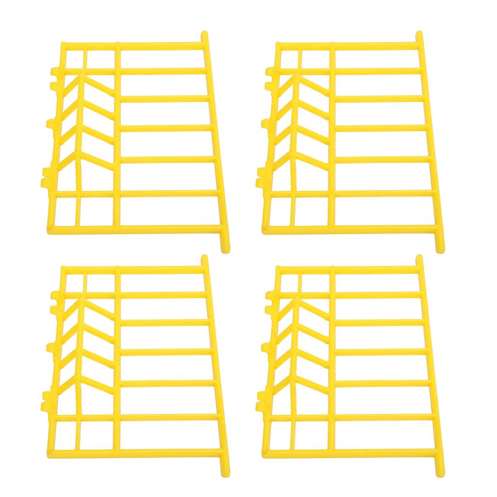 10 шт., пластиковая пружинная дверца для клетки для птиц, защита от побега, замена дверцы для маленькой клетки для перепелов
