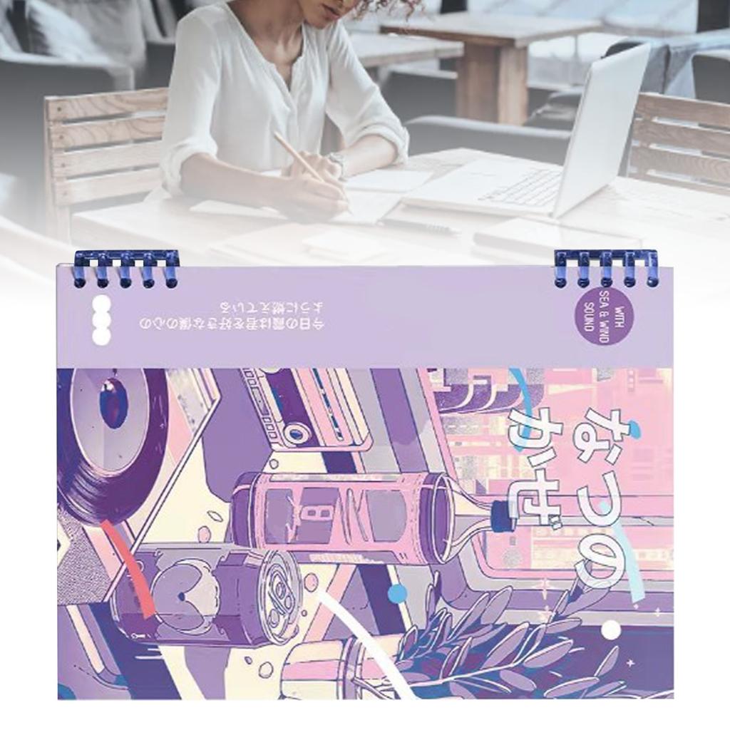 Блокнот с отрывными листами, 120 страниц, сменный, чернилостойкий, плотный, спиральный блокнот для офиса