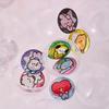 BT21 Minini Lucky Gatcha Can Badge 7ea Set