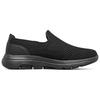 Skechers Go Walk 5 Тканевая амортизация Легкая амортизация Легкие Низкие Повседневная обувь Мужская Полностью черные 661059-BBK
