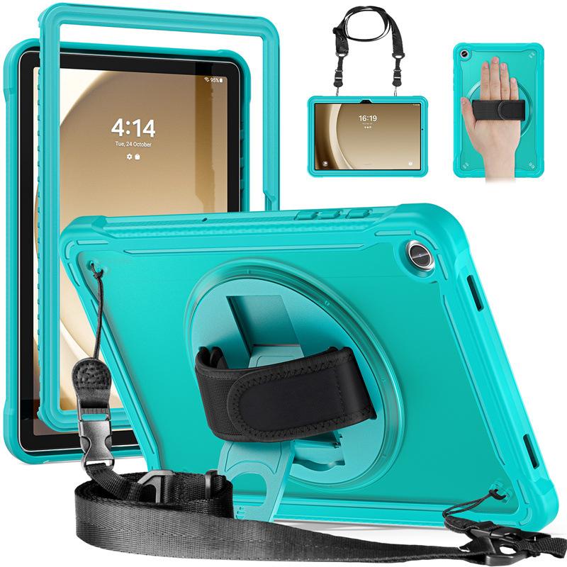 Case for Samsung Tab A9Plus X210/X216, Includes Wrist Strap & Kickstand