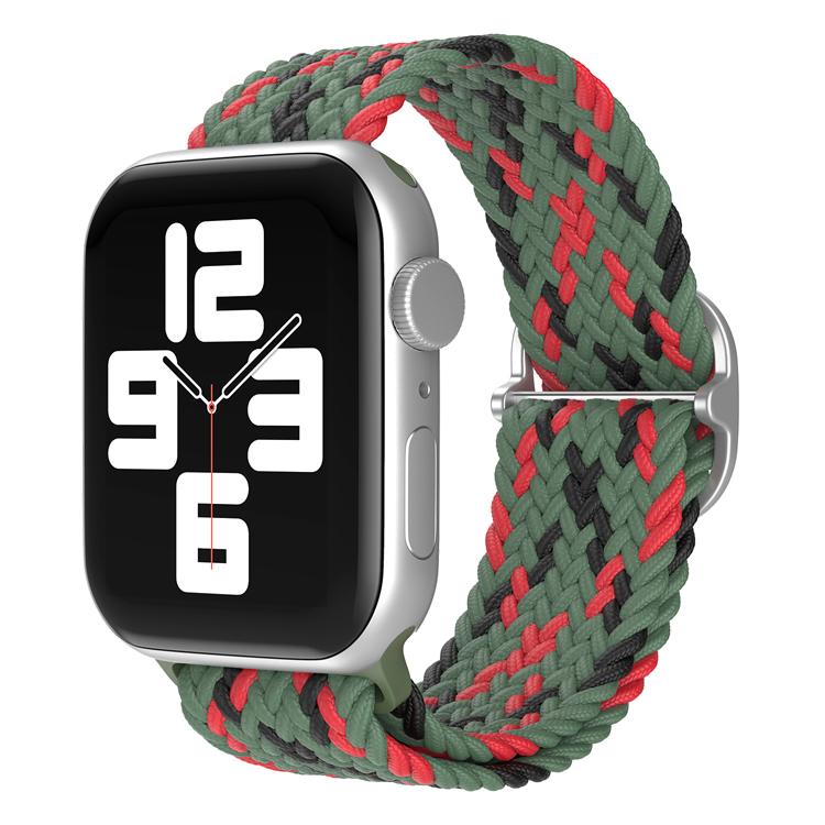 Плетеная петля Solo для Apple Watch Band 44 мм, 40 мм, 45 мм, 41 мм, 49 мм, 42 мм, 38 мм, эластичный браслет IWatch Series 7, 3 SE, 6, 8, ультра-ремешок для ремешка для наручных часов