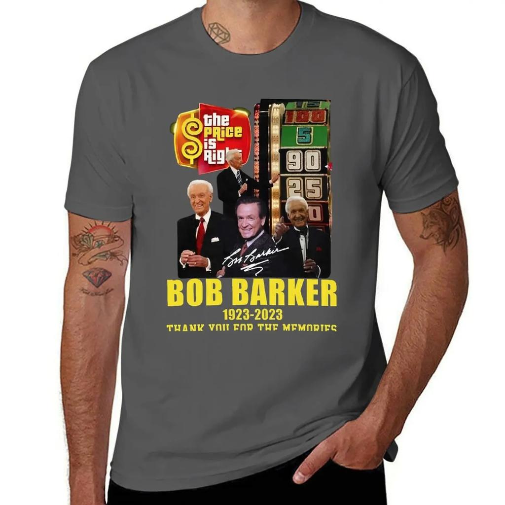 The Price Is Right Bob Barker 1923 TShirt hippie clothes vintage anime figures cotton t shirt men