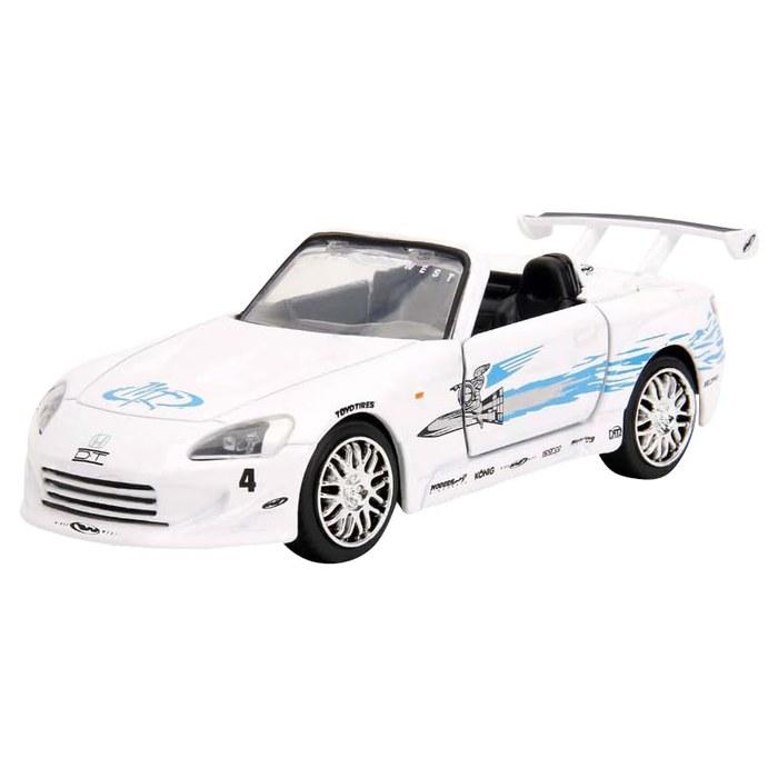 Kyosho Jada Toys Серия Fast & Furious 1/32 F&F 2001 Honda S2000 Белый (РЕМИКС) JADA35629 Многоцветный