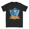 Мужская футболка Megaman X to Mega Хлопковые Топы Уличная одежда С круглым вырезом Короткий рукав