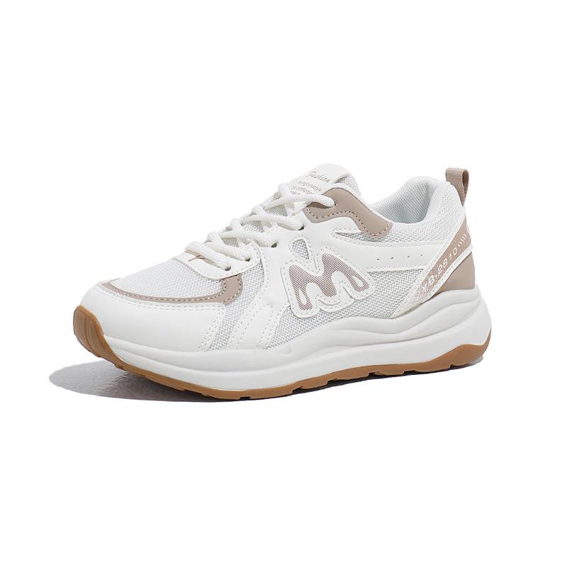 Ins корейская версия полых папьих туфель для женщин 2025 лето новые дышащие и легкие студенческие повседневные спортивные туфли YB6816