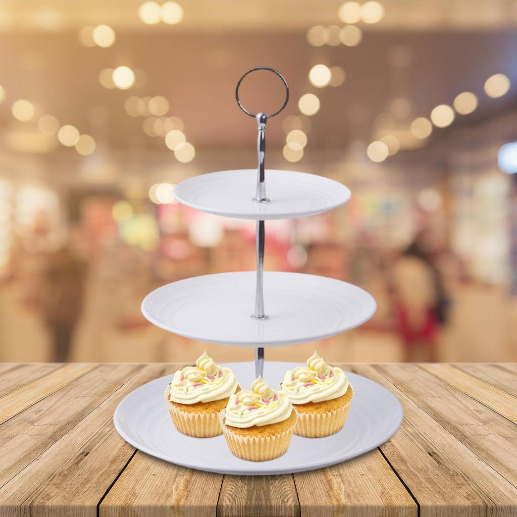 3-х ярусная подставка для десерта, подставка для выпечки, поднос для подачи фруктовых закусок, поднос для печенья для вечеринки