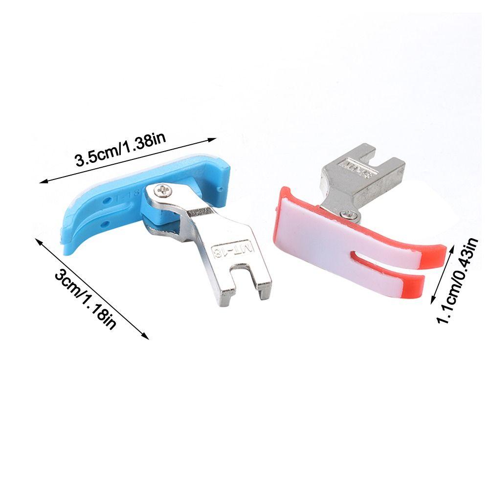 Пластиковая лапка прижимной лапки швейной машины МТ-18 для светлой лапки прижимной лапки платформенного автомобиля ткани