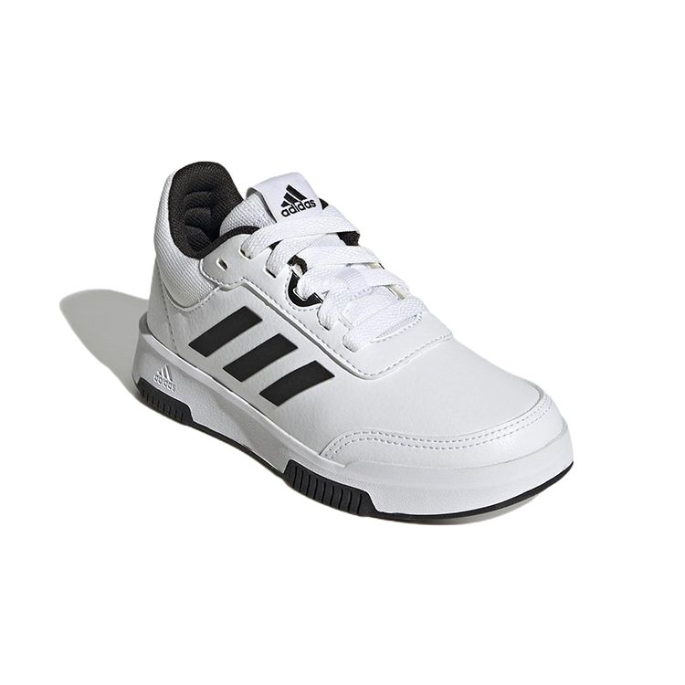 Adidas Neo Tensaur Sport Training Lace Casual Durable Low Top Kids Skate Shoes Kids Sneakers White Black GW6422