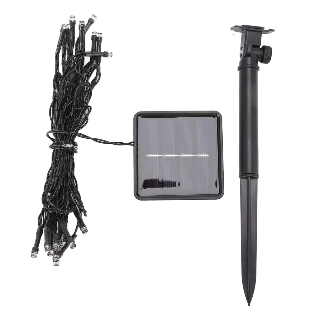Solar String Light 20 LED IP65 Waterproof 2 Modes Automatic Outdoor Lamp String for Patio Garden 16.