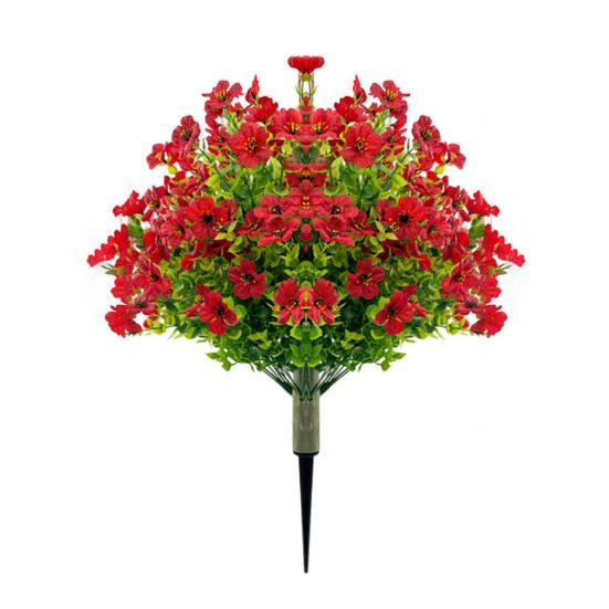 Искусственное самшитовое топиарное шарообразное дерево с опорой в землю, устойчивое к ультрафиолетовому излучению, устойчивое к погодным условиям, искусственная зелень, фиолетовые кустарники, садовые искусственные растения из самшита, кусты