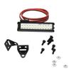 Bright LED Light RC Light Bar with 4 Mounting Compatible with Scale Racing Miniature Custom and RC Cars Bar, Brackets, 1/10 Cars,