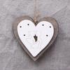 Форма сердца DIY украшения свадебный подвесной кулон деревянный настенный кулон домашний декор