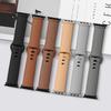 Кожаный ремешок для Apple Watch 44мм 45мм 40мм 41мм 42мм 46мм Натуральный Браслет Correa iWatch Серия 11 10 9 6 SE 7 8 ultra 3 Ремешок