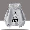 New Winter/autumn Clothing Ronaldo Children's Hooded Sweatshirt Boys' Sport Shirt Football Star Cartoon Print Kid Casual Hoodies
