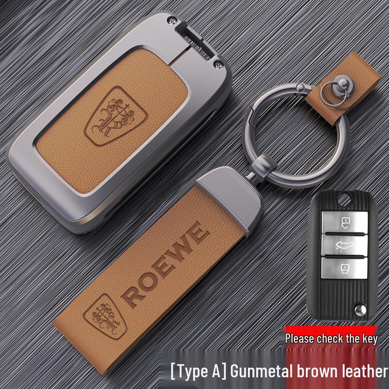 Roewe Car Key Case for RX5 Max, Ei5, I6, RX3, RX8, Clever, and eMAX