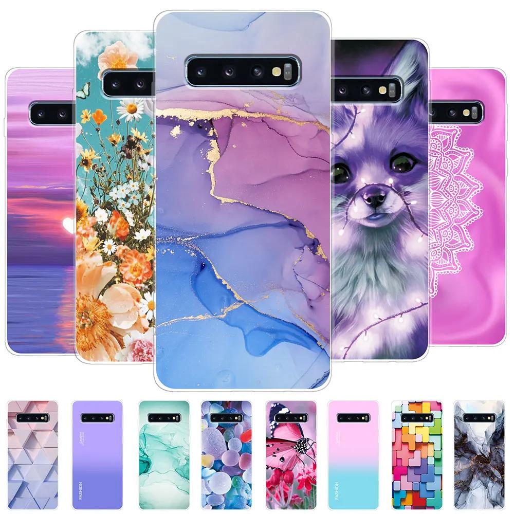 Для Samsung Galaxy S10 5G Чехол S10 Plus Чехол Прозрачные Мягкие Силиконовые Чехлы Для Телефона Fundas Для Samsung S10 Lite S10E S 10 Чехол Coque