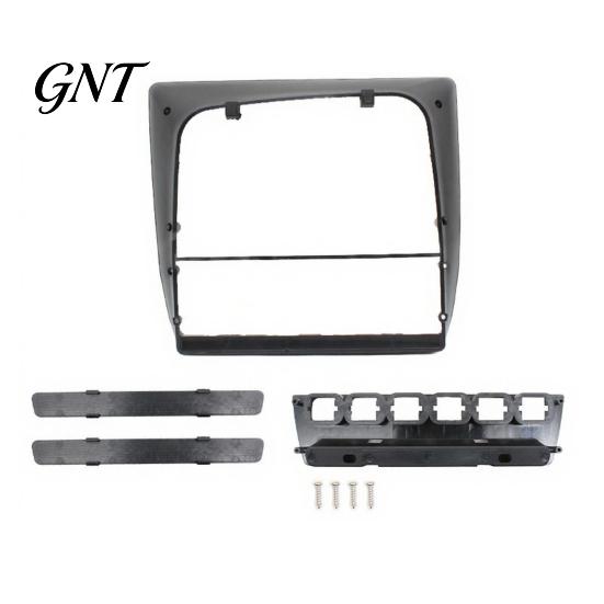 Non Destructive Interior Upgrade 9-Inch Navigation Fascia Frame Kit for LADA 2110/2111/2112, Dash Mounting Dashboard Button Surround Trim Android