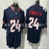 Mens NFL Houston Texans C.J. Stroud 7 Jersey Custom Embroidered Football Shirt Cotton Blend Sportswear