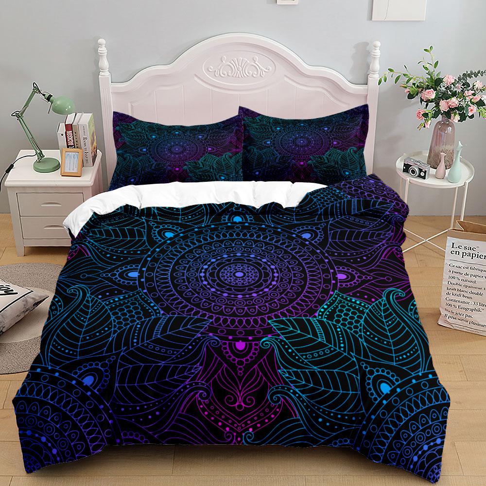 Dreamcatcher Bohemian Duvet Cover Set Single Twin Double Queen King Cal King Size Bed Linen Set