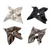 Элегантная резинка для волос Эластичные scrunchies Складчатые французские кольца для волос для элегантных причесок Подходит для длинных волос Эластичная резинка для волос