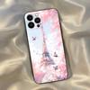 Франция Париж Эйфелева башня Чехол для телефона для Iphone 16 15 14 13 12 11 Pro Max Xr X Xs Mini 8 Plus SE 2022 Черный Мягкий Силиконовый Чехол