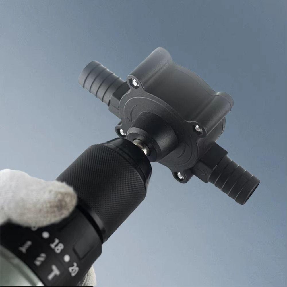 Small Electric Drill Pump Heavy Duty Self Suction Centrifugal Pump Liquid Transfer Pump  Household