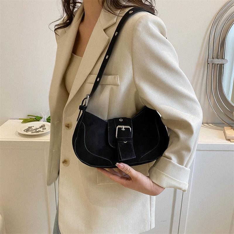 Retro Street Style Canvas Shoulder Bag Women 2023 New Trend Fashion Crossbody Bag