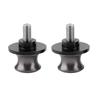 2pcs 6mm Motorcycle CNC Rear Stand Swing Arm Spool Sliders Stand Swingarm Bobbins