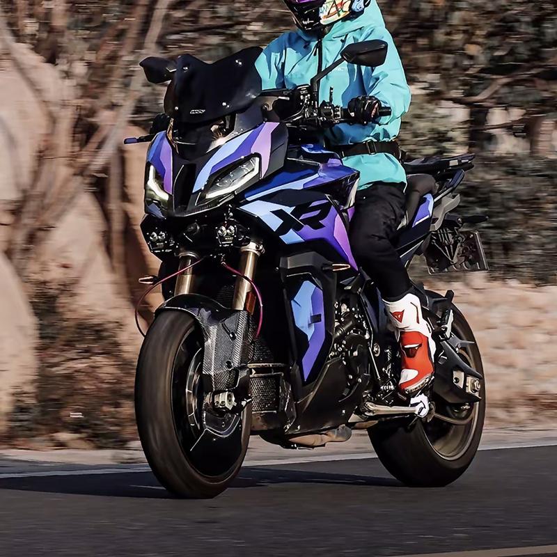 Полный набор наклеек на мотоцикл Thunder Edition для BMW S1000XR M1000XR 2020-2024, Графика для модификации