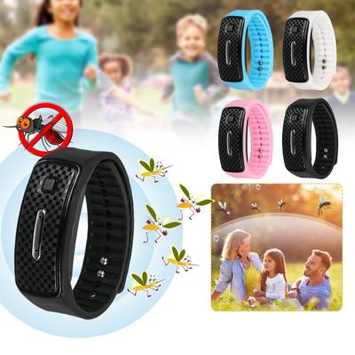 Ультразвуковой браслет против комаров Браслет на открытом воздухе От насекомых-вредителей Браслет от комаров