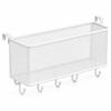 with Hook Bed Storage Rack Hanging Bedside Shelf Durable Bedside Hanging Basket  Upper Bunk