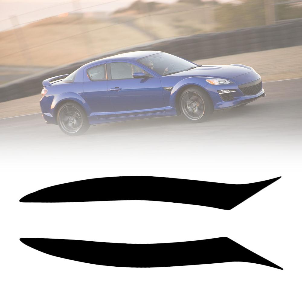 Накладки на фары (реснички) для Mazda RX-8 2009 2010 2011 2012