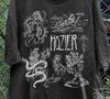 TG Hozier рубашка музыканта ЧЕРНАЯ с коротким рукавом Все размеры от S до 5XL Унисекс Футболка