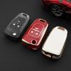 TPU Car Flip Key Case Cover Shell For Chevrolet Cruze Aveo Trax Sail Malibu Captiva Opel Vauxhall Astra J Corsa Insignia Mokka