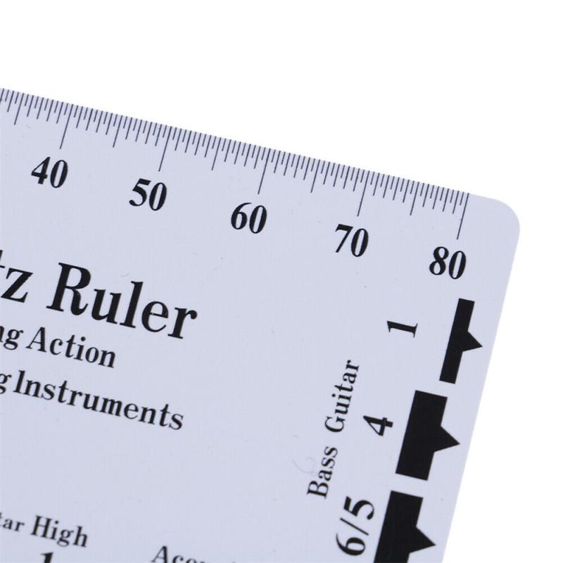 Линейка высоты струн гитары Портативный DIY измерительный инструмент для классических акустических электрогитар