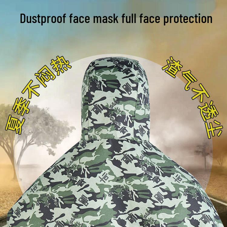 Промышленная пыленепроницаемая маска для лица и шаль для шлифовки, защита от пыли, идеально подходит для строительства и химического использования