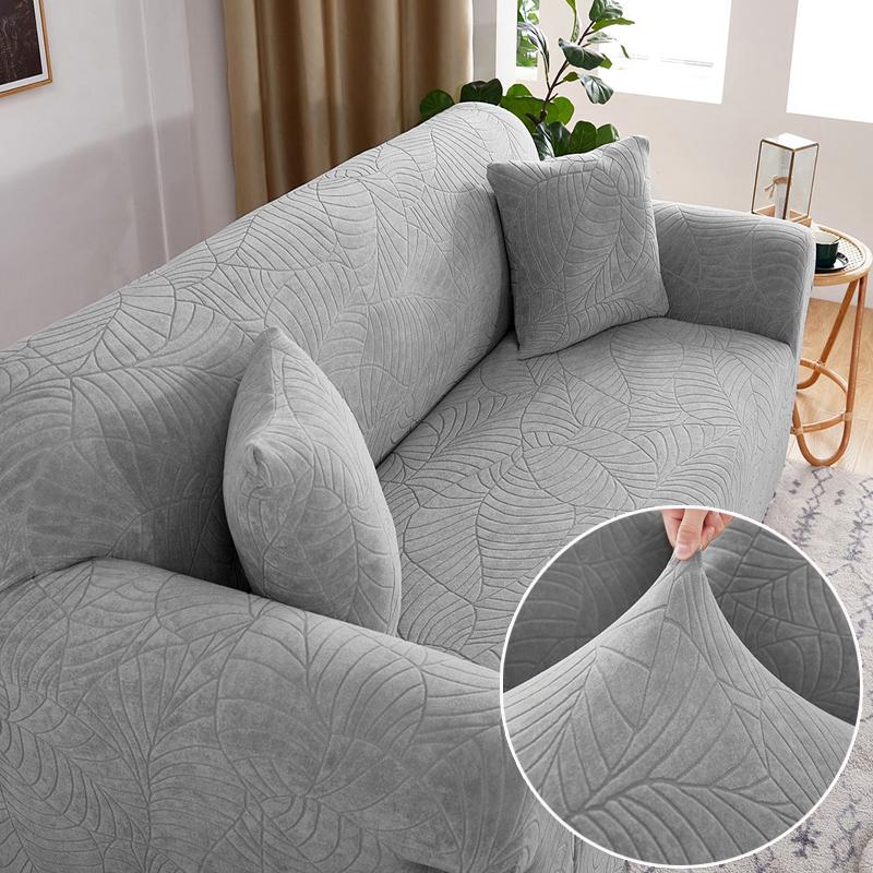 Thick Jacquard Sofa Cover for Living Room 1/2/3/4 Seater Elastic Sofa Cover L-shaped Corner Sofa Cover