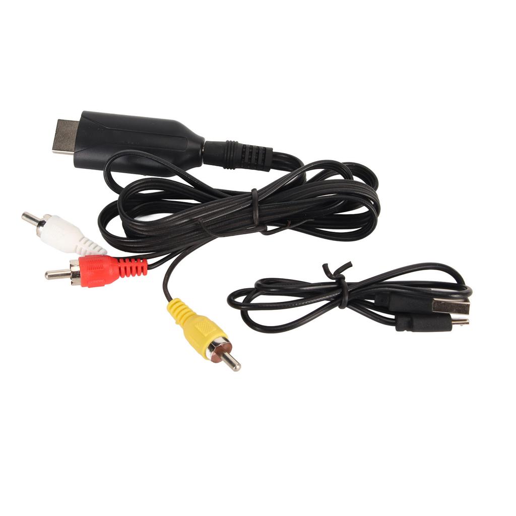 HD Multimedia Interface to RCA Converter Supports 4K 30hz HD Multimedia Interface to Older TV Adapter for Monitor