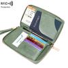 2024 Кошелек-органайзер для паспорта и документов с RFID-защитой от кражи
