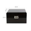 Single Watch Box Case Jewellery Portable Bracelets Container Display Holder for Dorm