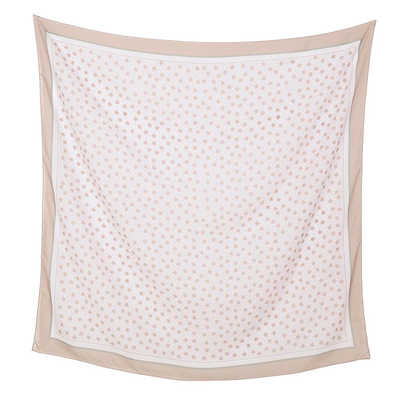 Малайзия Цветочный Принт 110 Квадратный Шарф Мусульманский Хиджаб Женщины Элегантные Шали Дамы Повседневный Головной Платок Тюрбан Косынка Оптовая Продажа