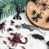 Realistic Plastic Bugs Trick Joke Decoration Scary Insects Fake Cockroaches Spider Halloween Prank Toy Bug April Fools Day Decor