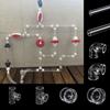 16 20mm Tank Tee Way Joints Transparent Plexiglass End Plug  Fish Aquarium Water Tank Accessories