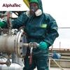 Химически стойкий фартук-халат ALPHATEC 4000