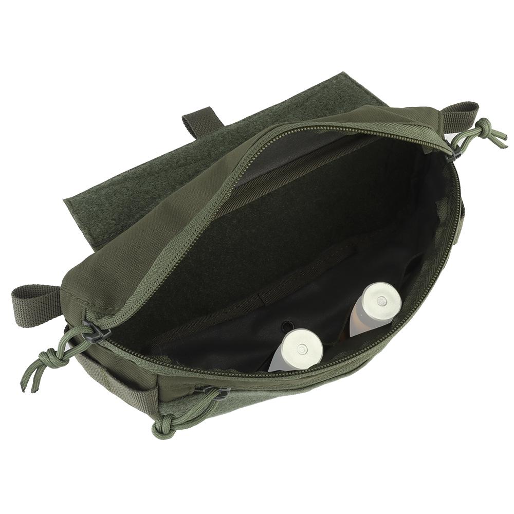 Drop Pouch Hanger Pouch Compact Abdominal Dangler Pack Quick Release Shoulder Bag Vest Plate Carrier Airsoft Gear