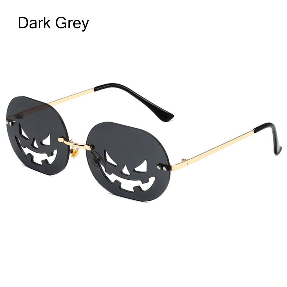 Модные Овальные Смешные Очки-Тыквы Солнцезащитные Очки на Хэллоуин для Женщин Мужчин Карнавальные Очки